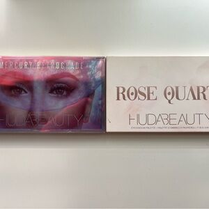 HUDA BEAUTY Mercury Retrograde and Rose Quartz Palettes